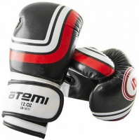 перчатки боксерские atemi ltb-16111, 8 унций s/m, черные