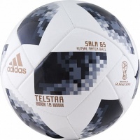 мяч футзальный профессиональный р.4 adidas wc2018 telstar sala 65 ce8146