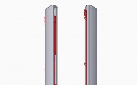 стойка волейбольная pesmenpol центральная 2-сторонняя алюминиевая, с механизмом натяжения