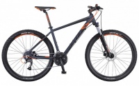 велосипед scott aspect 750 (2016) anthr./black/orange