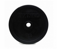 олимпийский диск d51мм ivanko rubo-15kg черный