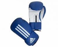перчатки боксерские adidas energy 100 сине-белые adiebg100