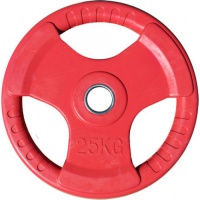 диск обрезиненный zso 3 handle 51 мм 25 кг, цветной