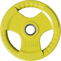 диск обрезиненный zso 3 handle 51 мм 15 кг, цветной