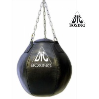 груша-шар боксёрская dfc hpl7 (60 х 60 см, 50 кг, кожа)