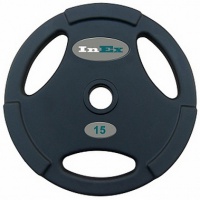 диск обрезиненный inex с 3 отверствиями inex fm/grp-25