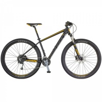 велосипед scott aspect 930 black/yellow (2018)