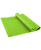 коврик для йоги fm-101, pvc, 173x61x0,4 см, зеленый