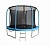 батут bondy sport 10ft (305 см) с сеткой и лестницей (синий) bs10ftbl