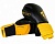 перчатки боксерские adidas hybrid 100 черно-желтые adih100