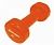 гантель iron body виниловая 4762dp штука 3кг, оранжевый